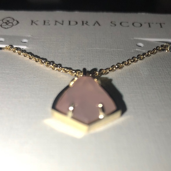 Kendra Scott Rose Quartz Pendant - Picture 5 of 6